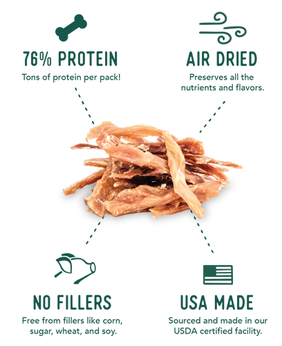 Beg & Barker Pork Loin Strips Dog Treats