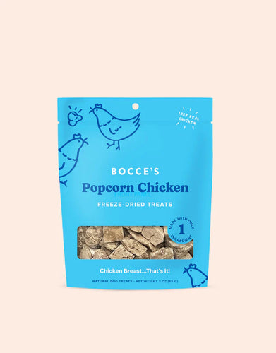 Bocce's Bakery Popcorn Chicken Freeze-Dried Dog Treats