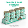 Weruva Kitten, Chicken & Tuna Formula in Gravy