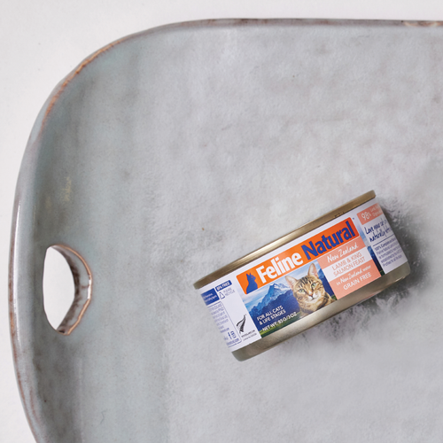 Feline Natural Lamb & King Salmon Feast Canned Cat Food