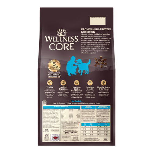 Wellness CORE Natural Grain Free Ocean Whitefish, Herring & Salmon Recipe Dry Dog Food