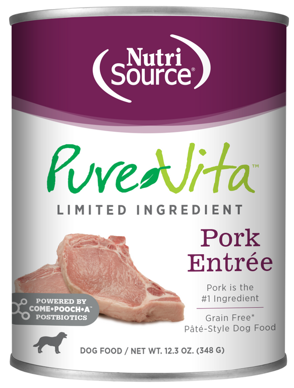 NutriSource® Pork Entrée Limited Ingredient Wet Dog Food