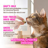 Raw Freeze Dried Rabbit, Goat's Milk & Green Mussels Crunchy Cat Treats
