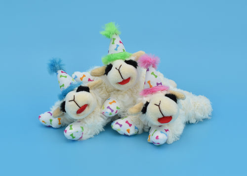 MultiPet Lamb Chop® with Birthday Hat