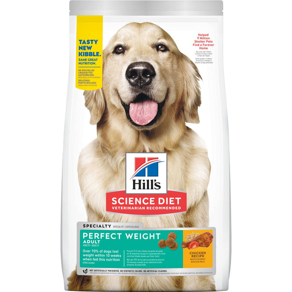 Hill's Science Diet Adult Perfect Weight Dog Food (4-lb)