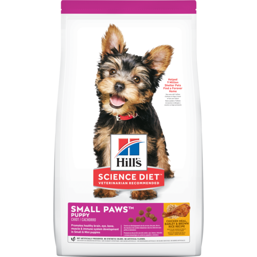Hill's® Science Diet® Puppy Small Paws™ Chicken Meal, Barley & Brown Rice Recipe (4.5-lb)