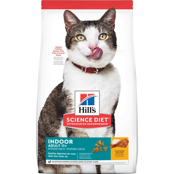 Hill's® Science Diet® Adult 11+ Indoor cat food (3.5-lb)