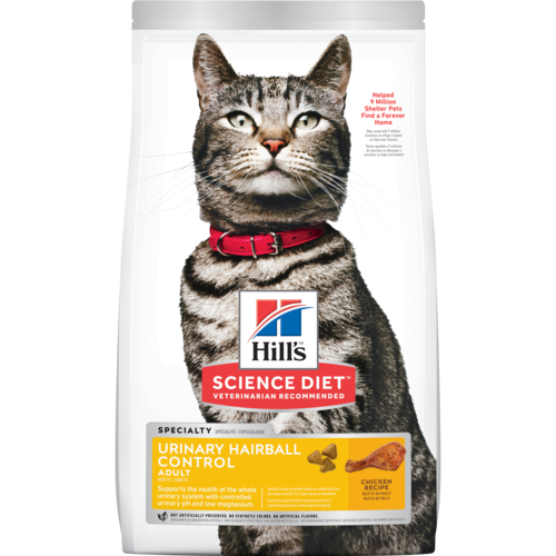 Hill's® Science Diet® Adult Urinary Hairball Control cat food (3.5-lb)