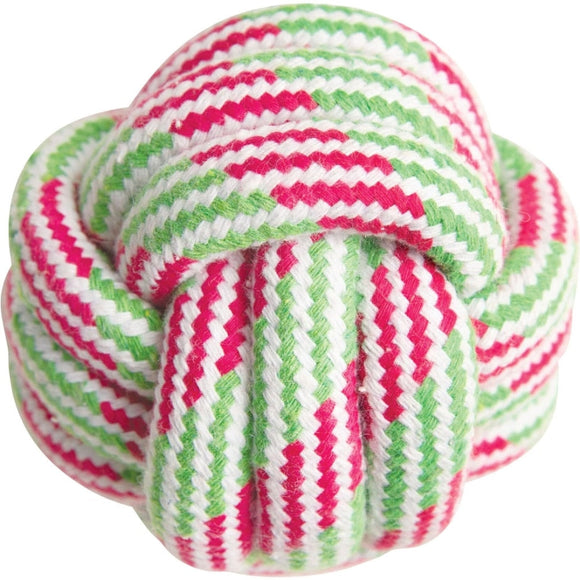 SNUGAROOZ KNOT YOUR BALL ROPE TOY (3.5 IN, ASSORTED)