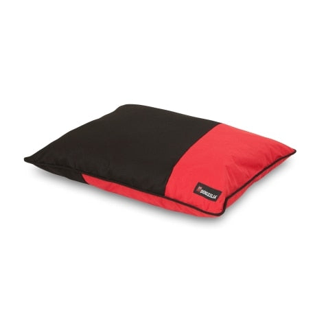 Dogzilla Pillow Dog Bed (Black/Red)