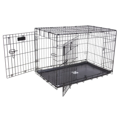 Petmate Precision Pet ProValu 2 Door Wire Crate (36 L x 23 W x 25 H)