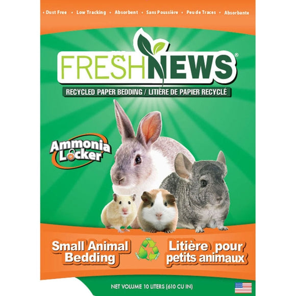 FRESH NEWS SMALL ANIMAL BEDDING (10 LITER)