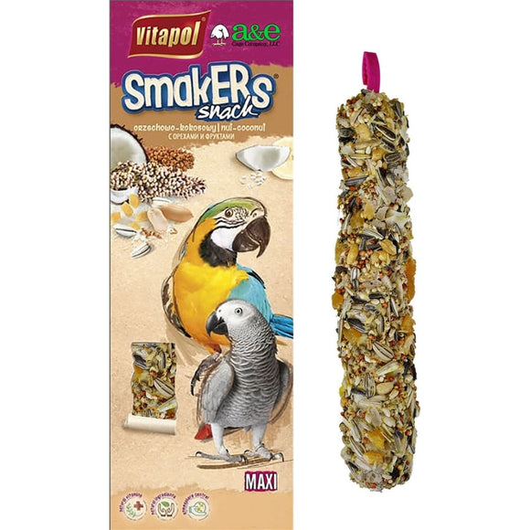 A&E TREAT STICK PARROT MAXI TWIN PACK (2 PACK NUT/COCONUT)