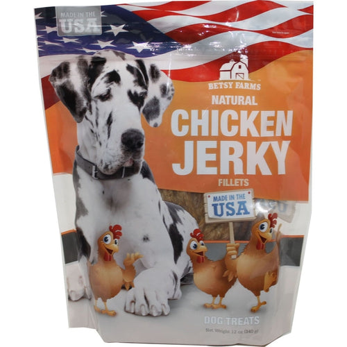 Betsy Farms Jerky Dog Treats (Chicken)