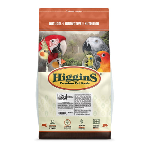 HIGGINS VITA SEED NATURAL BLEND CONURE & LOVEBIRD (5 LB)