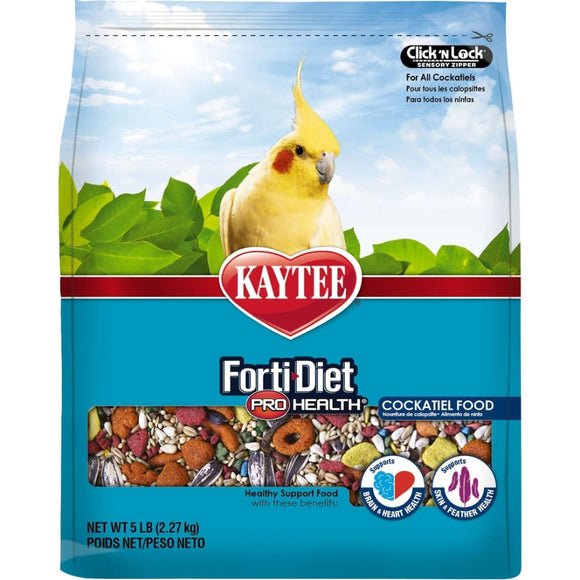 Kaytee Forti-Diet Pro Health Cockatiel Food (5-lb)