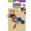 KONG NATURALS CRINKLE BALL W/FEATHERS (ASSORTED)