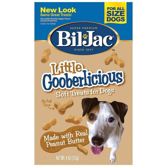 Bil-Jac Little Gooberlicious Treats For Dogs (4-oz)