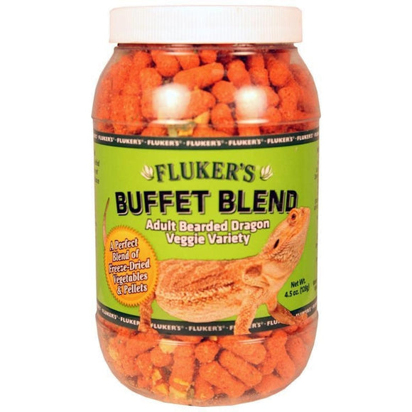 Fluker's Buffet Blend Adult Bearded Dragon Veggie Variety (7 OZ)