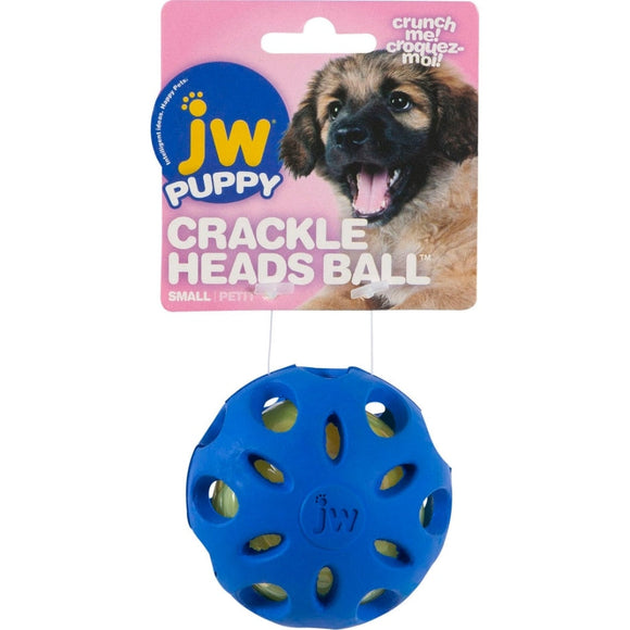 JW CRACKLE HEADS CRACKLE BALL (SM)