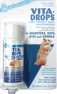 Oasis Vita Drops® Multivitamin for Hamsters Rats Mice and Gerbils