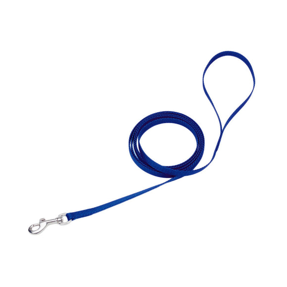 Coastal Pet Single-Ply Dog Leash, 3/4-Inch by 6-Feet, Blue (3/4