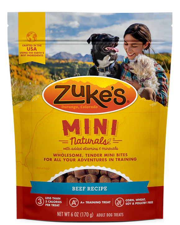 Zuke's Mini Naturals® Beef Recipe (6 oz)