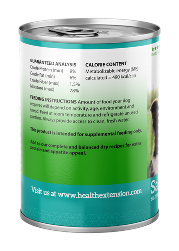 Health Extension Holistic Grain Free 95% Salmon Canned Dog Food