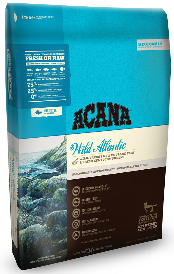 ACANA Regionals Wild Atlantic Formula Cat and Kitten Grain Free Dry Cat Food