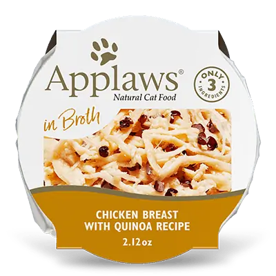 Applaws Natural Wet Cat Food Chicken Breast with Quinoa in Broth Pot