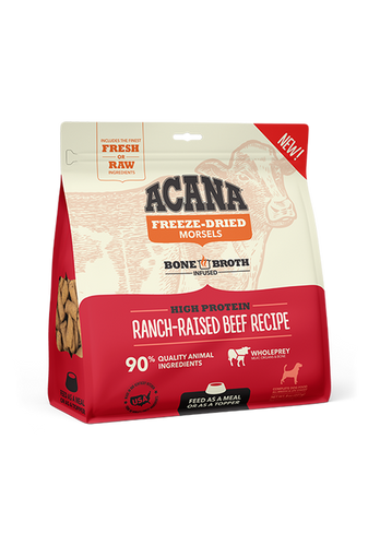 ACANA Ranch-Raised Beef Recipe Freeze-Dried Dog Food