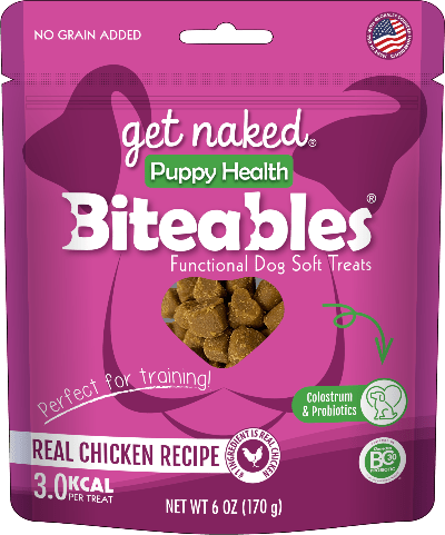 Get Naked® Biteables® Puppy Health Functional Soft Treats Chicken Recipe (6 Oz.)
