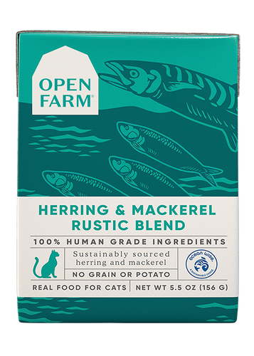 Open Farm Herring & Mackerel Rustic Blend (5.5-oz, case of 12)