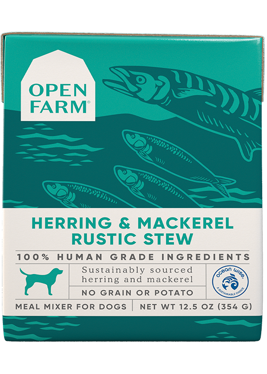 Open Farm Herring & Mackerel Rustic Stew Wet Dog Food