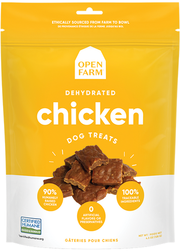 Open Farm Dehydrated Chicken Dog Treats (4.5-oz)