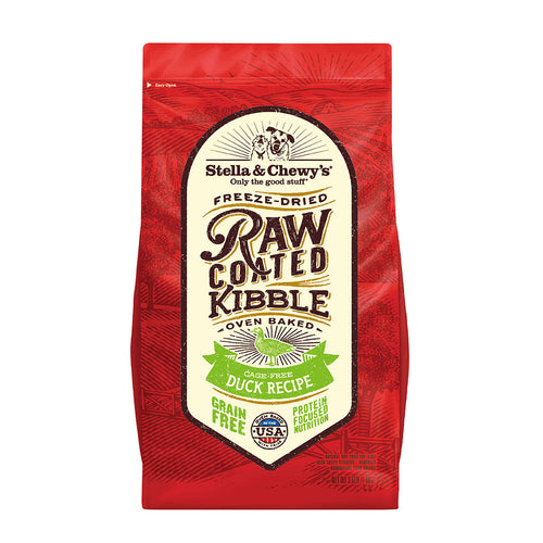 Stella & Chewy's Cage-Free Duck Raw Coated Kibble (3.5 lb)