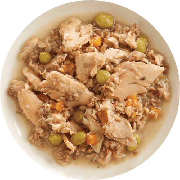 RAWZ Aujou Salmon, Beef & Aku Tuna Recipe Wet Dog Food (2.46 oz. Pouches)