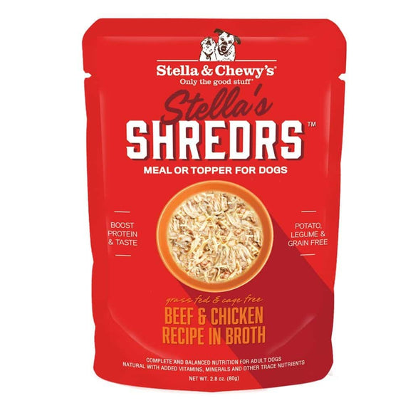 Stella & Chewy's Stella’s Shredrs Beef & Chicken Recipe in Broth (2.8 Oz)