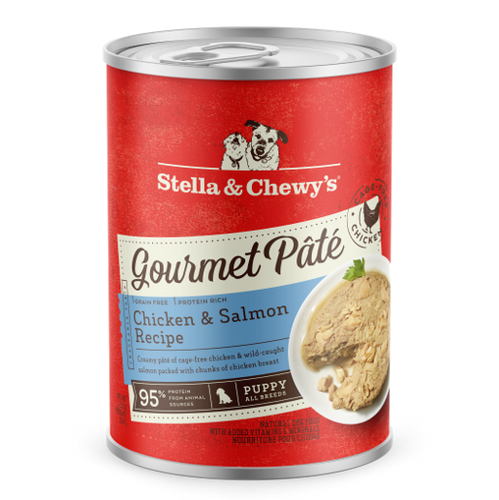 Stella & Chewy's Gourmet Pâté Puppy Chicken & Salmon Recipe