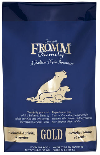 Fromm Reduced Activity & Senior Gold Dog Food (5 lbs)