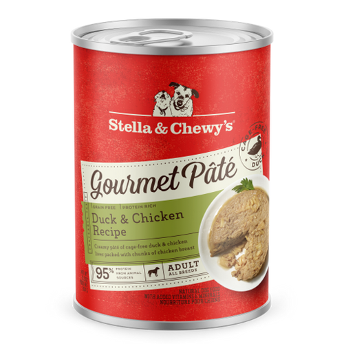 Stella & Chewy's Dog Gourmet Pâté Duck & Chicken Recipe