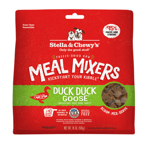 Stella & Chewy's Freeze Dried Duck Duck Goose Meal Mixers (3.5-oz)