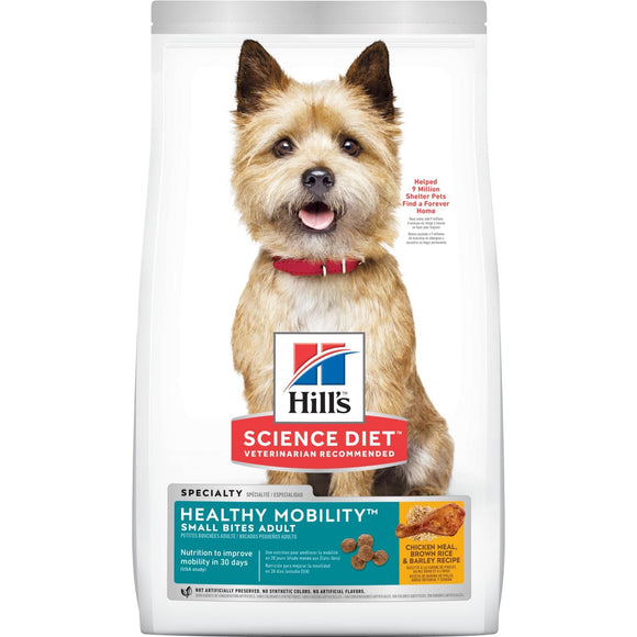 Hill's® Science Diet® Adult Healthy Mobility™ Small Bites Dog Food (4 lb)